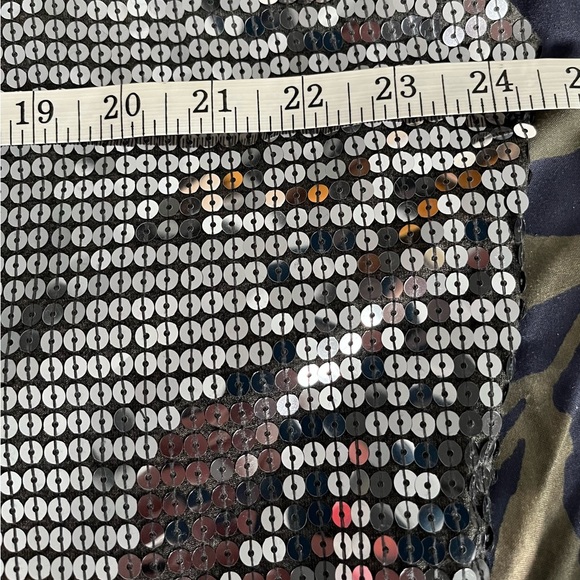 Michael Michael Kors Size:L Women Sleevless Sequins Top Charcoal NWOT - Picture 5 of 9